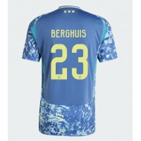 Maglie da calcio Ajax Steven Berghuis #23 Seconda Maglia 2024-25 Manica Corta